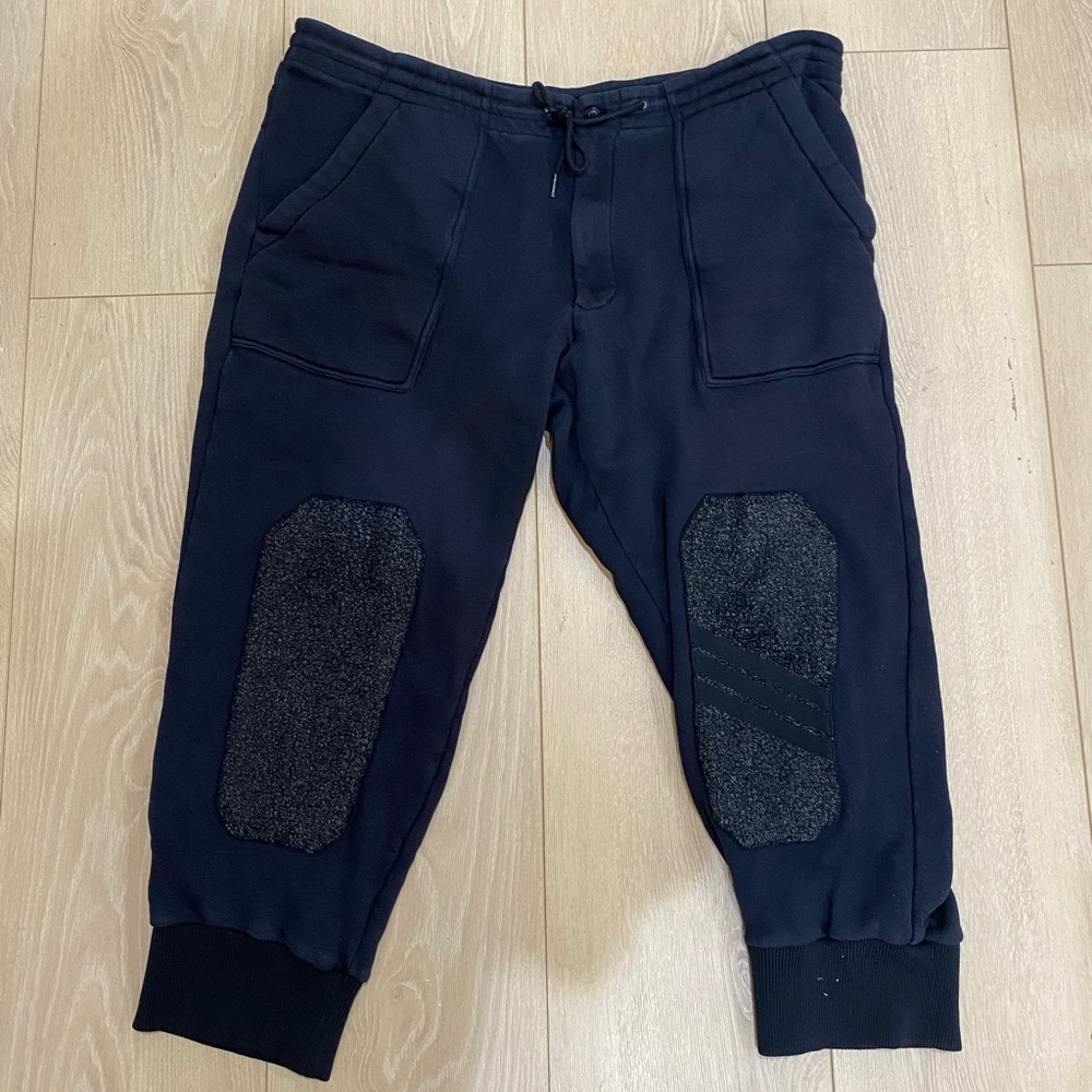Men's Yohji Yamamoto Y-3 Adidas Adjustable Jogger Pants XL
